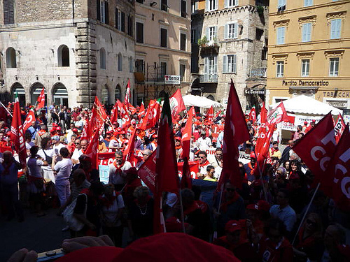 1° Maggio a Perugia: priorità Lavoro