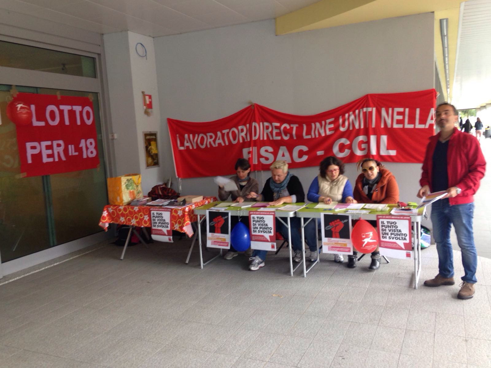 Fisac CGIL Milano e Lombardia: Raccolta firme Carta dei Diritti
