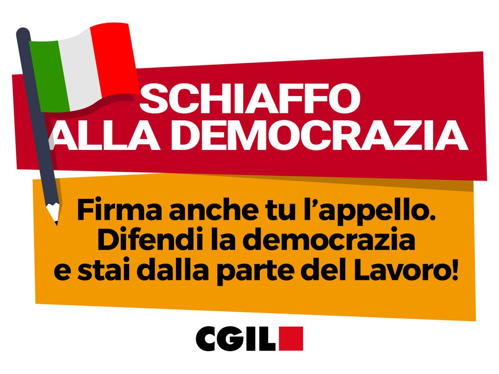 Schiaffo alla democrazia, firma subito l’appello on-line