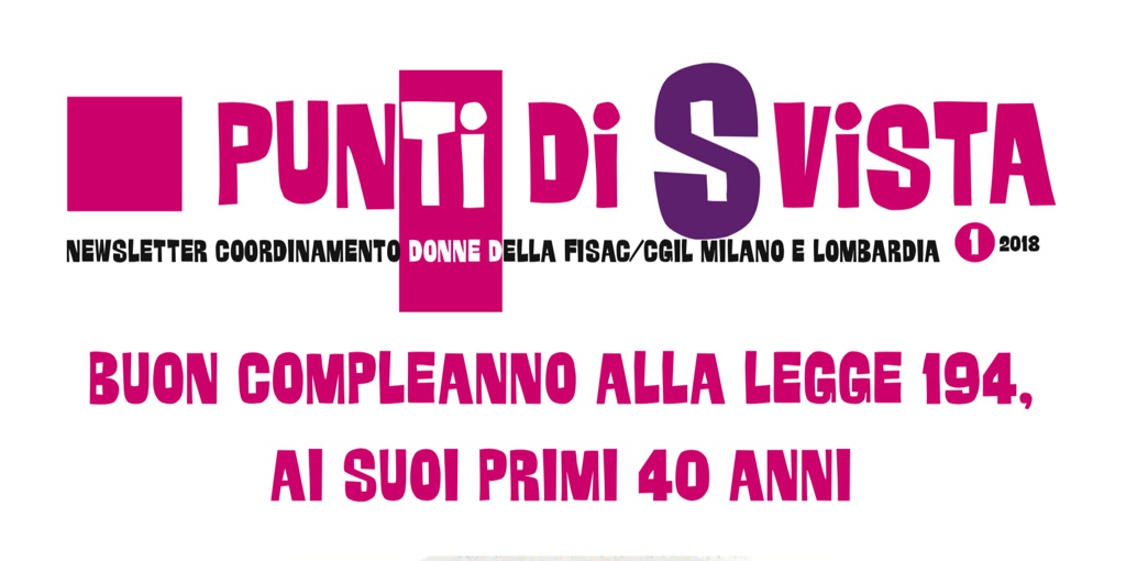 Donne Lombardia: buon compleanno alla Legge 194, ai suoi primi 40 anni
