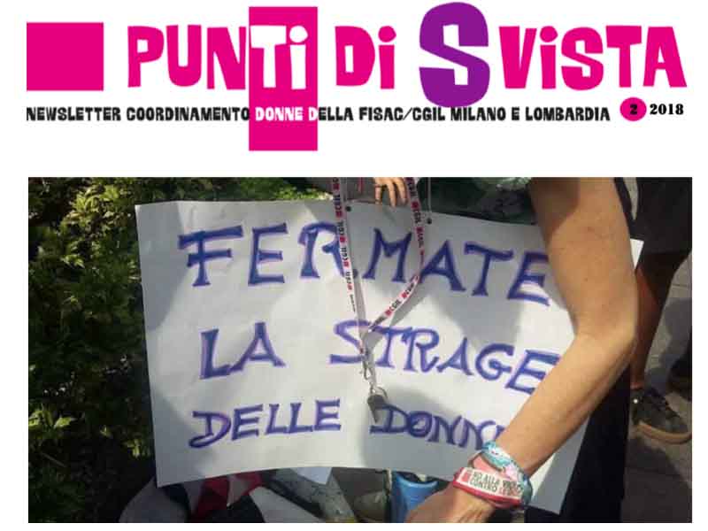 Donne Lombardia: “Punti di Svista” n.2/2018
