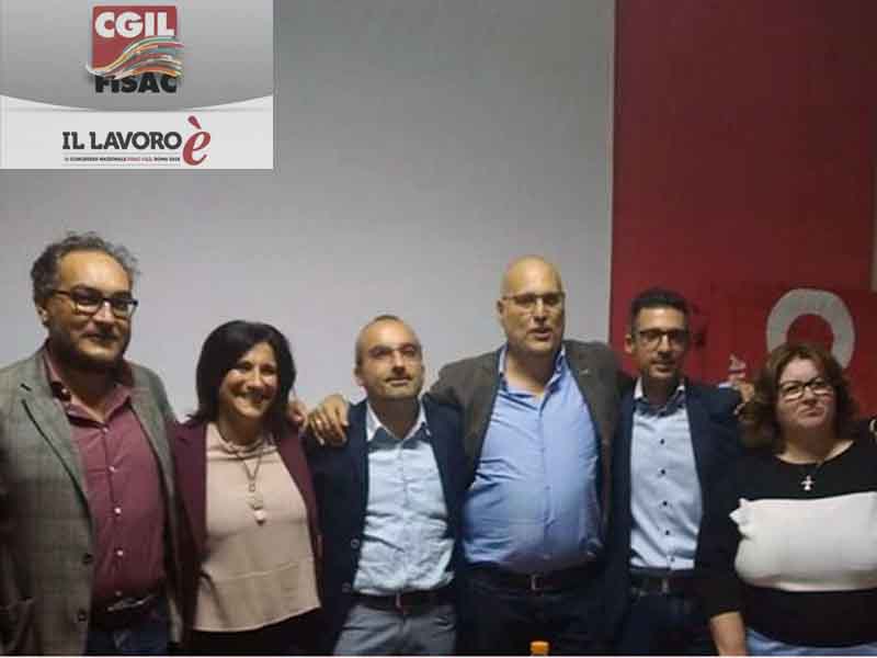 Riconfermato Ferrigno al congresso Fisac di Avellino