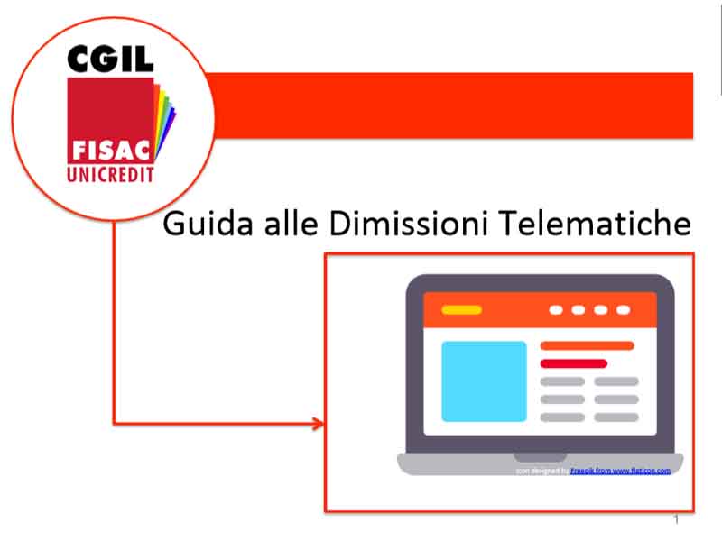Unicredit: guida alle dimissioni telematiche