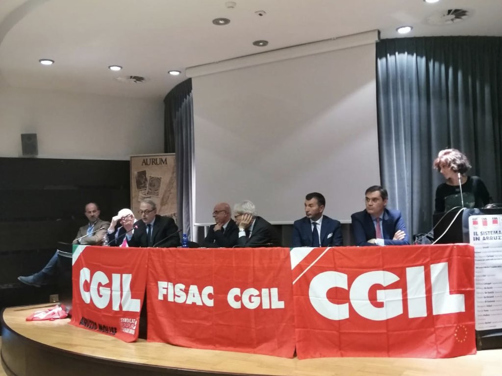 Credito, la Fisac-Cgil: “In Abruzzo e Molise è emergenza”