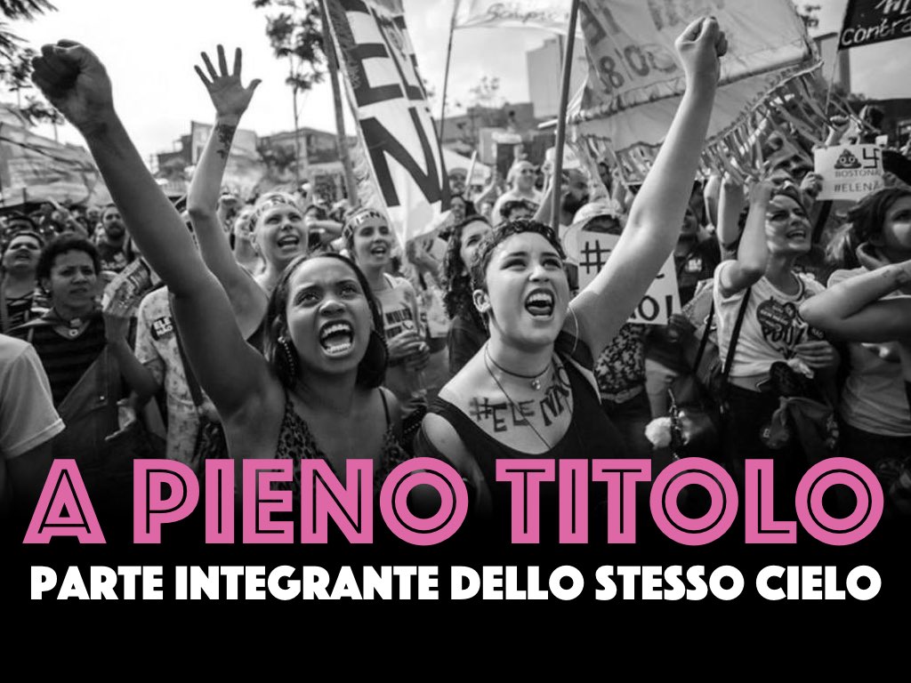 Assemblea Donne 2020 – A PIENO TITOLO  parte integrante dello stesso cielo