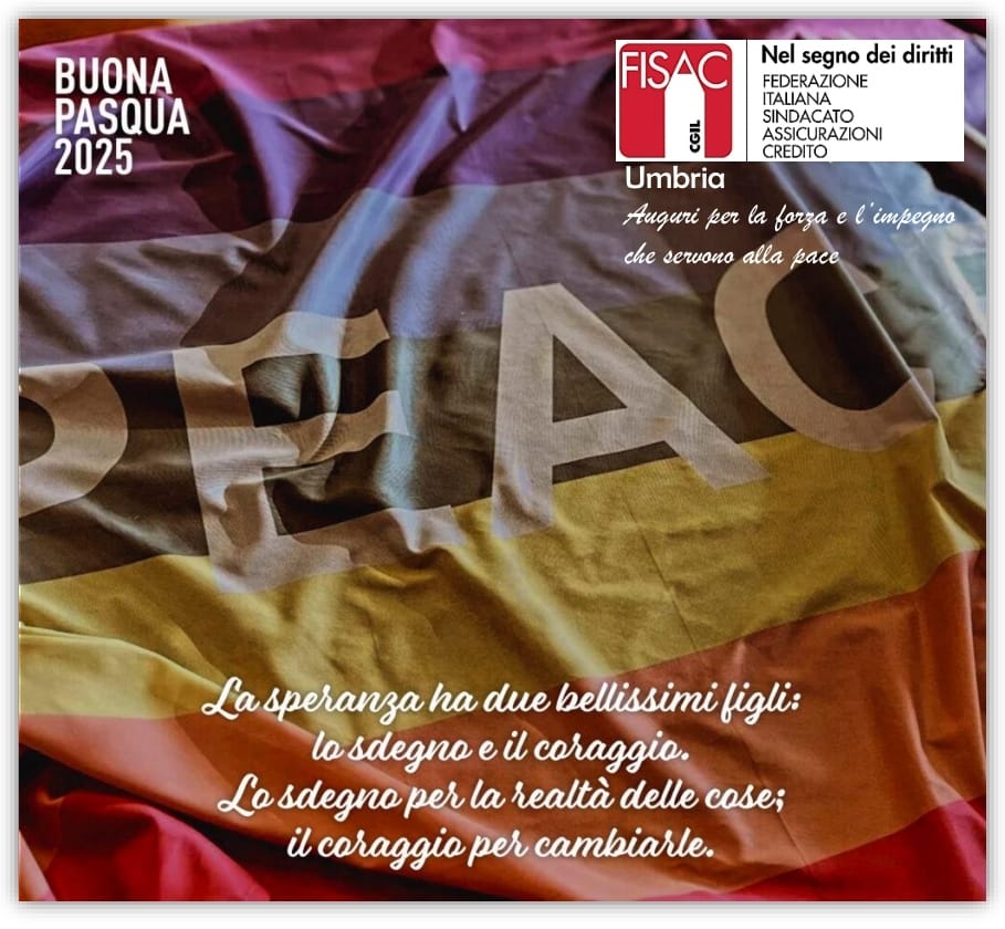 FISAC UMBRIA – AUGURI DI BUONA PASQUA