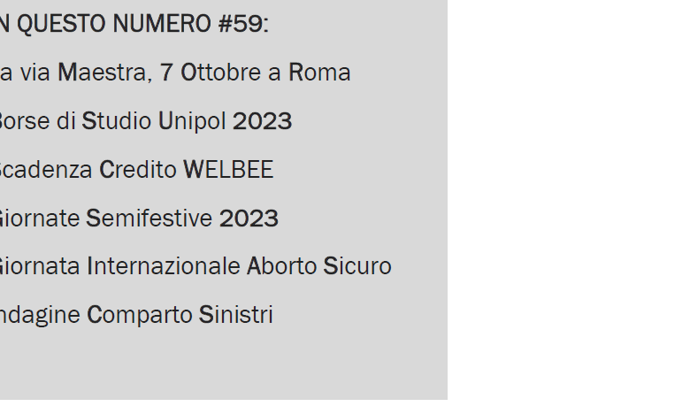 GRUPPO UNIPOL: Domande e Risposte, di tutto ma non tutto #59
