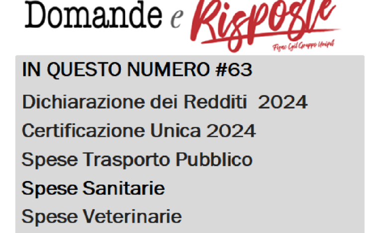 GRUPPO UNIPOL: Domande e Risposte, di tutto ma non tutto #63