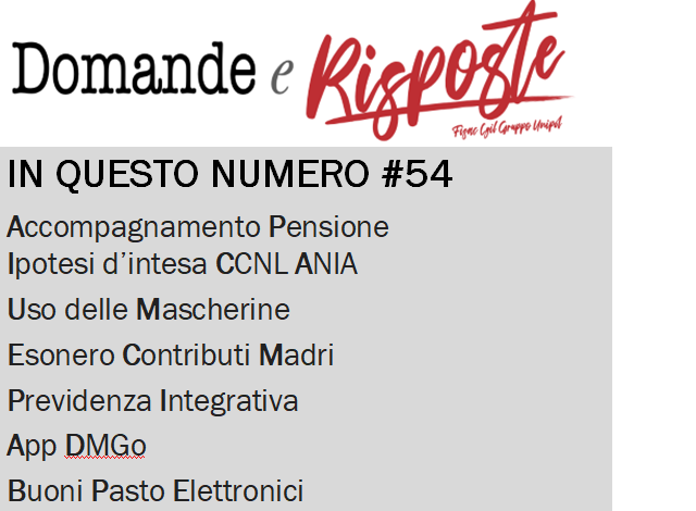 GRUPPO UNIPOL: Domande e Risposte, di tutto ma non tutto #54
