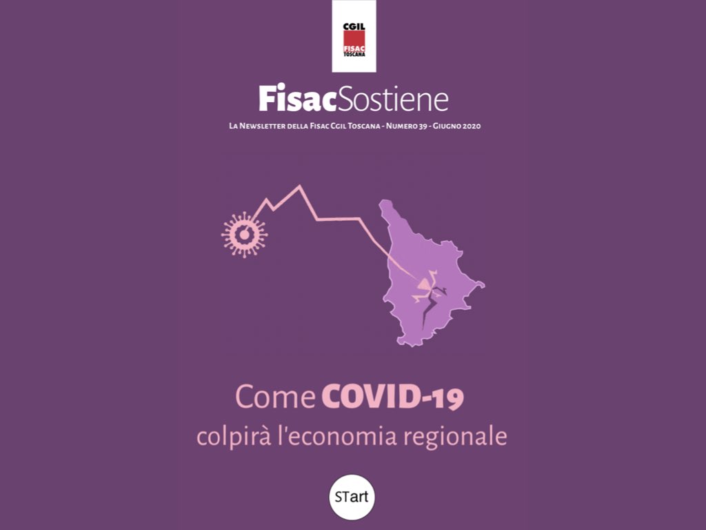 Come il Covid 19 colpisce l’economia regionale – lo speciale di Fisac Sostiene con ISRF LAB