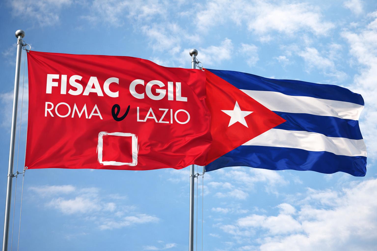 Lazio: LA FISAC CGIL DI ROMA E LAZIO A SOSTEGNO DEL POPOLO CUBANO Lazio: LA FISAC CGIL DI ROMA E LAZIO A SOSTEGNO DEL POPOLO CUBANO