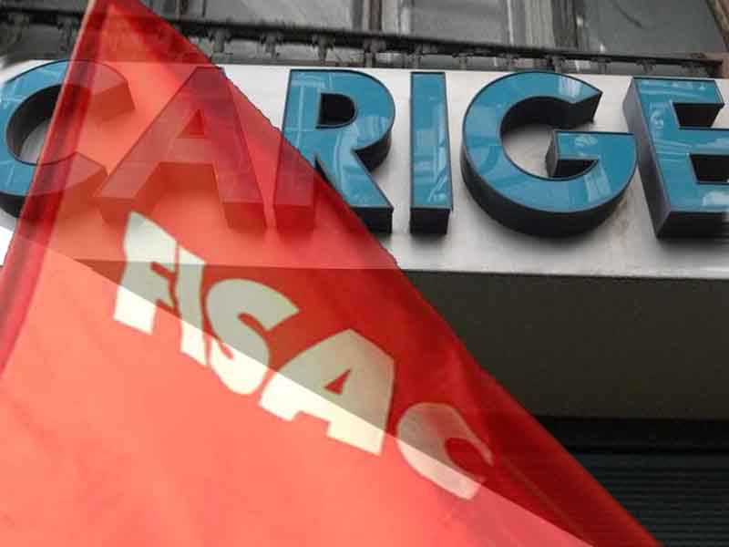 Carige: comunicato stampa Fisac Cgil Genova