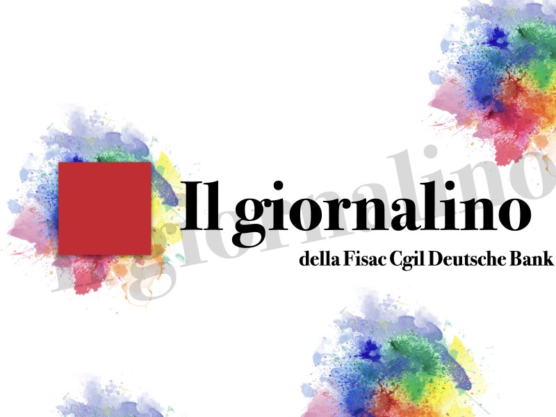 Deutsche Bank: ‘Il Giornalino’ n.8 – settembre 2020